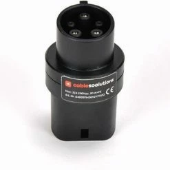 Solutions Soolutions Type 1 Auto Naar Type 2 Kabel Aangesloten Station - Kabeladapter Adapter Type 2 - Type 1