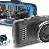 TechU? Dashcam Dual Camera ? M18 ? 3 Inch Full HD Scherm ? Nachtvisie ? Looprecording ? Bewegingssensor ? G-sensor ? Parkeermonitor ? Incl. Achteruitrijcamera - Voor Auto