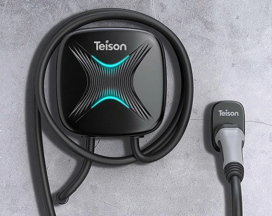 Teison Smartcharger Compact | Laadpaal Wallbox EV Charger 11 kW | fase 3 - 16A | type 2 Stekker | APP IOS Android Merkloos Teison Smartcharger Compact | Laadpaal Wallbox EV Charger 11 KW | Fase 3 - 16A | Type 2 Stekker | APP IOS Android -AZDome store 550x436 2