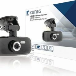 Konig König SAS-CARCAM20 Full HD Dashcam Met Zuignap Zwart -AZDome store 550x436 4