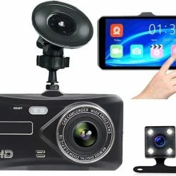 CAR MULTIMEDIA GSF420 Dual Dashcam 4.0 Inch 1080P/Park Modus/WDR/Wide Angel/G-Sensor/Loop Recording/Night Vision -AZDome store 550x448 3