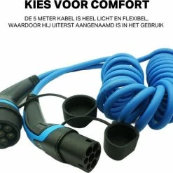 Deligreencs? Type2 To Type2 5M Oplaadkabel - 32A Three Phase Datakabel - Laadkabel Elektrische Auto - Hoge Kwaliteit - Geschikt Voor Diverse Elektrische Voertuigen 6 Deligreencs? Type2 To Type2 5M Oplaadkabel - 32A Three Phase Datakabel - Laadkabel Elektrische Auto - Hoge Kwaliteit - Geschikt Voor Diverse Elektrische Voertuigen -AZDome store 550x452 1