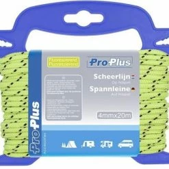 Proplus Scheerlijn Op Haspel 4 Mm Nylon 20 Meter Fluorescerend -AZDome store 550x456 1