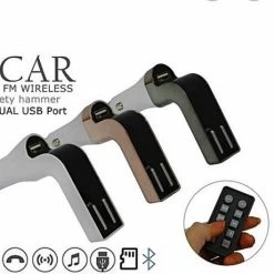 Car FM Wireless Transmitter 590 En USB Charging