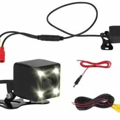 T.R.Goods T.R. Goods Achteruitrijcamera Universeel - Nachtzicht - Parkeercamera - Met 4 LEDS