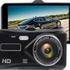 CAR MULTIMEDIA GSF420 Dual Dashcam 4.0 Inch 1080P/Park Modus/WDR/Wide Angel/G-Sensor/Loop Recording/Night Vision
