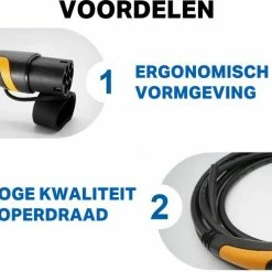Deligreencs? Type2 To Type2 5M Oplaadkabel - 32A Three Phase Datakabel - Laadkabel Elektrische Auto - Hoge Kwaliteit - Geschikt Voor Diverse Elektrische Voertuigen 9 Deligreencs? Type2 To Type2 5M Oplaadkabel - 32A Three Phase Datakabel - Laadkabel Elektrische Auto - Hoge Kwaliteit - Geschikt Voor Diverse Elektrische Voertuigen -AZDome store 550x487 2