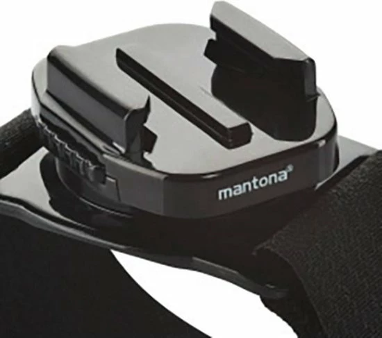 Mantona - Armband Met 360 Graden Draaibare GoPro Houder (voor GoPro Hero 6 5 4 3+ 3 2 1) - Zwart - Model 21277 6 Mantona - Armband Met 360 Graden Draaibare GoPro Houder (voor GoPro Hero 6 5 4 3+ 3 2 1) - Zwart - Model 21277 - Afbeelding 4