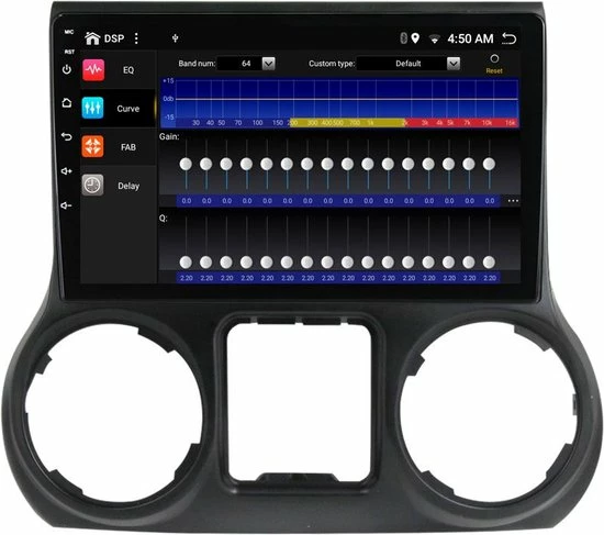 Dynavin Navigatie Jeep Wrangler 2011-2014 Carkit Android 10 Touchscreen Usb Apple Carplay Android Auto Ook Voor Iphone 5 Dynavin Navigatie Jeep Wrangler 2011-2014 Carkit Android 10 Touchscreen Usb Apple Carplay Android Auto Ook Voor Iphone - Afbeelding 3