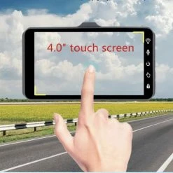 CAR MULTIMEDIA GSF420 Dual Dashcam 4.0 Inch 1080P/Park Modus/WDR/Wide Angel/G-Sensor/Loop Recording/Night Vision -AZDome store 550x489 2