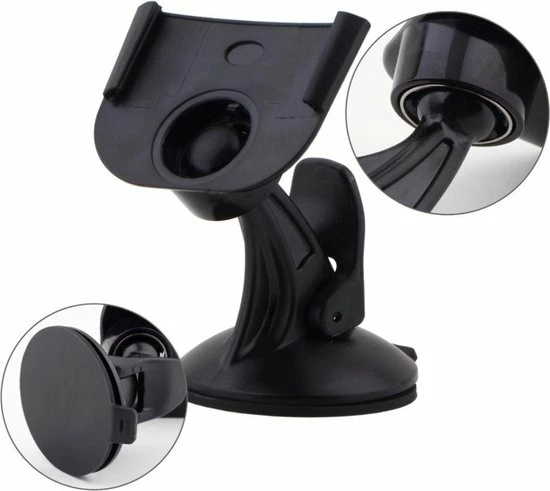 AA Commerce Auto Houder Geschikt Voor De TomTom One - Navigatie Dashboard Houder - Zuignap GPS Voorruit Raamhouder 3 AA Commerce Auto Houder Geschikt Voor De TomTom One - Navigatie Dashboard Houder - Zuignap GPS Voorruit Raamhouder