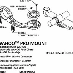 K-Edge Wahoo MAX XL Mount 31.8mm -AZDome store 550x499 1