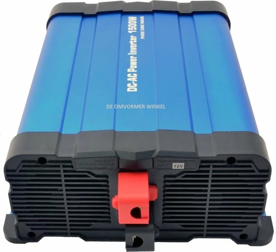 STVDP Omvormer 12V Naar 230V - 1500W Met Display - Zuivere Sinus 5 STVDP Omvormer 12V Naar 230V - 1500W Met Display - Zuivere Sinus - Afbeelding 3