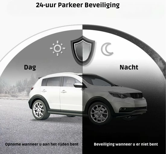 DMB Lifestyle Front Dashcam Voor Auto - 64GB Kaart - APP - 4K - Opnemen - Zwart 6 DMB Lifestyle Front Dashcam Voor Auto - 64GB Kaart - APP - 4K - Opnemen - Zwart - Afbeelding 4