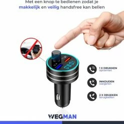 Wegman Bluetooth FM Transmitter - Autolader - Carkit - Autoradio - Bluetooth Transmitter 21 Wegman Bluetooth FM Transmitter - Autolader - Carkit - Autoradio - Bluetooth Transmitter -AZDome store 550x513
