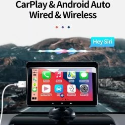 Ossora Navigatiesysteem 7 Inch - 2022 - Apple Carplay (wireless) - Android Auto - Universeel - Bluetooth - TomTom GO -AZDome store 550x517 2