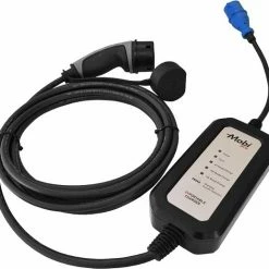 Ratio Electric Ratio Mobiele Lader Type 2 Naar CEE16 (Blauw 1-fase 3,7kW) 5m