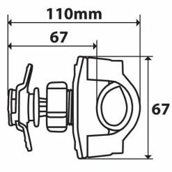 Lampa Opti-Handle DUO LOCK Stangmontage 14 Lampa Opti-Handle DUO LOCK Stangmontage -AZDome store 550x517 7