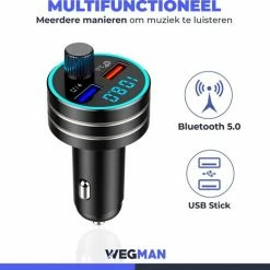 Wegman Bluetooth FM Transmitter - Autolader - Carkit - Autoradio - Bluetooth Transmitter 22 Wegman Bluetooth FM Transmitter - Autolader - Carkit - Autoradio - Bluetooth Transmitter -AZDome store 550x522 2