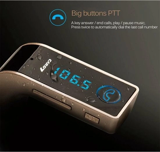 DrPhone FM9 - Bluetooth FM Transmitter - USB Poort ? Bluetooth Carkit ? Handsfree ? Roze 21 DrPhone FM9 - Bluetooth FM Transmitter - USB Poort ? Bluetooth Carkit ? Handsfree ? Roze - Afbeelding 19