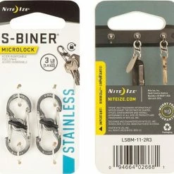 Nite Ize - SBiner - Microlock - Stainless Carabiner 12 Nite Ize - SBiner - Microlock - Stainless Carabiner -AZDome store 550x523 5