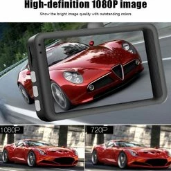 DrPhone DC11 Auto Dashcam Voor En Achter ? Full HD 1080P - Nachtzicht ? Bewegingsdetectie - 170 ? GROOTHOEK LENS - Zwart -AZDome store 550x529