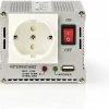 Nedis Inverter Gemodificeerde Sinusgolf | Ingangsvoltage: 12 VDC | Apparaat Stroomoutput: 1 | 230 V ~ 50 Hz | 300 W | Piekvermogen: 600 W | Type Stopcontact: F (CEE 7/3) / USB | Accuklemmen + Aansteker -AZDome store 550x531 4