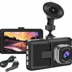 DrPhone DC11 Auto Dashcam Voor En Achter ? Full HD 1080P - Nachtzicht ? Bewegingsdetectie - 170 ? GROOTHOEK LENS - Zwart -AZDome store 550x533