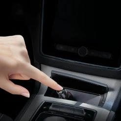 Baseus FM Transmitter Energy Column Auto Draadloze MP3-oplader (Draadloos 5.0+5V/3.1A) Donkergrijs -AZDome store 550x533 3