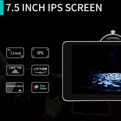 Ossora Navigatiesysteem 7.5 Inch - Apple Carplay (wireless) - Android Auto - Draadloos - Bluetooth - TomTom GO -AZDome store 550x536