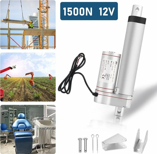 Alizendeh Lineaire Actuator 12V 1500N 150mm 5 Alizendeh Lineaire Actuator 12V 1500N 150mm - Afbeelding 3