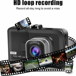 DrPhone DC11 Auto Dashcam Voor En Achter ? Full HD 1080P - Nachtzicht ? Bewegingsdetectie - 170 ? GROOTHOEK LENS - Zwart -AZDome store 550x544 4