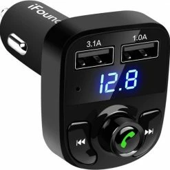 YasmijnShop Autoset - Autohouder - Autoparfum - FM Transmitter Bluetooth Carkit - One Size - Auto Luchtverfrisser - Beginners Set -AZDome store 550x546