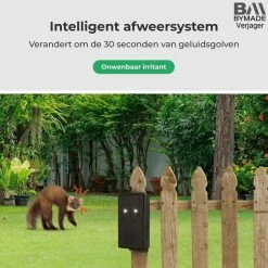 BYMADE Verjager© Marterverjager Auto Outdoor - Steenmarter Verjager Buiten - Op Batterij -AZDome store 550x550 1