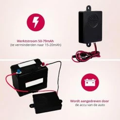 Carsa Marterverjager Auto 12V - Muizenverjager - Ongedierte Verjager Met Ultrasone - Steenmarter Verjager -AZDome store 550x550 17