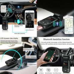 QY FM Transmitter En USB Autolader - Bluetooth -AZDome store 550x550 216