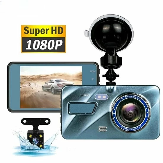 BW Goodies Dashcam ? Dashcam Voor Auto ? Voor En Achter ? Blauw 3 BW Goodies Dashcam ? Dashcam Voor Auto ? Voor En Achter ? Blauw
