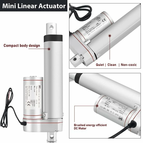 Alizendeh Lineaire Actuator 12V 1500N 150mm 4 Alizendeh Lineaire Actuator 12V 1500N 150mm - Afbeelding 2