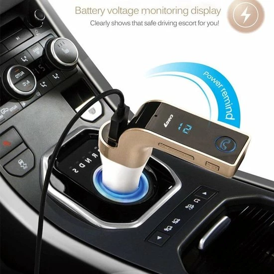 DrPhone FM9 - Bluetooth FM Transmitter - USB Poort ? Bluetooth Carkit ? Handsfree ? Roze 7 DrPhone FM9 - Bluetooth FM Transmitter - USB Poort ? Bluetooth Carkit ? Handsfree ? Roze - Afbeelding 5