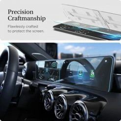 Spigen - EZ FIT Glass Met Montage Frame Voor Mercedes A-Class 2020/2021 - AGL03631 -AZDome store 550x550 32