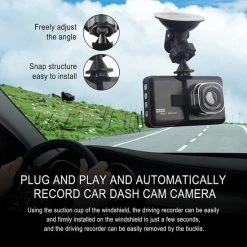 DrPhone DC11 Auto Dashcam Voor En Achter ? Full HD 1080P - Nachtzicht ? Bewegingsdetectie - 170 ? GROOTHOEK LENS - Zwart -AZDome store 550x550 39