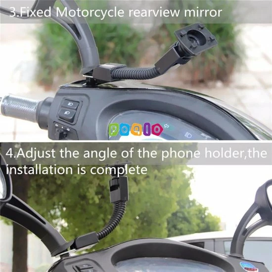 Poqlo? Universele Houder - GPS Houder Voor Fiets En Motorstuur - Mount Voor Iphone & Androide - Waterdicht - Handlebar GPS Mount 9 Poqlo? Universele Houder - GPS Houder Voor Fiets En Motorstuur - Mount Voor Iphone & Androide - Waterdicht - Handlebar GPS Mount - Afbeelding 7
