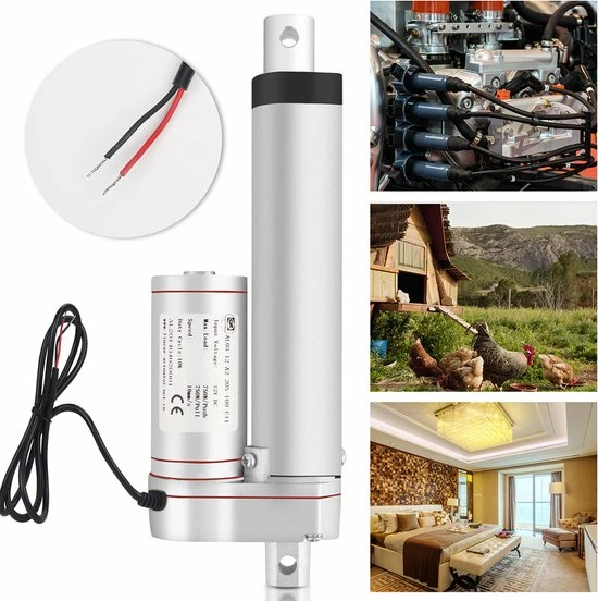 Alizendeh Lineaire Actuator 12V 1500N 250mm 6 Alizendeh Lineaire Actuator 12V 1500N 250mm - Afbeelding 4