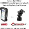 Lampa Opti-Mirror Scooterspiegel Mount Met Waterdichte Smartphone Case -AZDome store 550x558 2