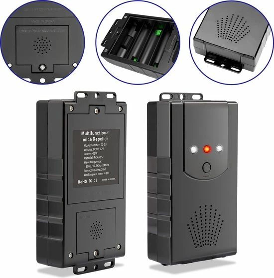 Alizendeh Marten Bescherming Motorcompartiment Marten Schrikken Echografie Indoor Auto Marten Bescherming KFZ 5 Alizendeh Marten Bescherming Motorcompartiment Marten Schrikken Echografie Indoor Auto Marten Bescherming KFZ - Afbeelding 3