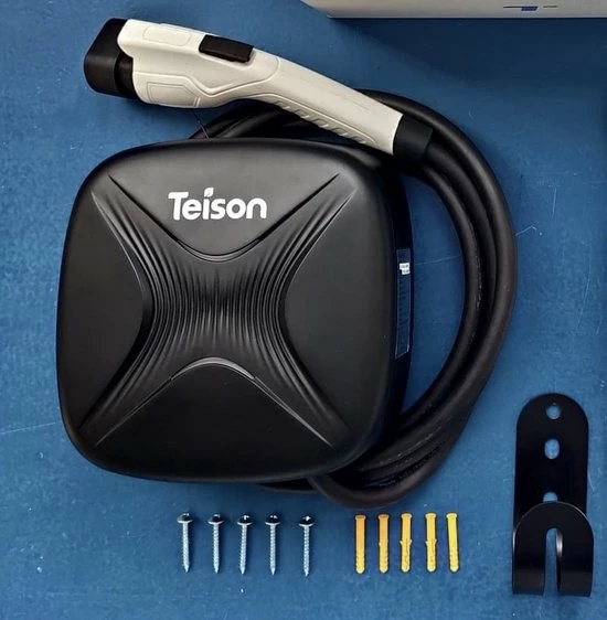 Teison Smartcharger Compact | Laadpaal Wallbox EV Charger 11 kW | fase 3 - 16A | type 2 Stekker | APP IOS Android Merkloos Teison Smartcharger Compact | Laadpaal Wallbox EV Charger 11 KW | Fase 3 - 16A | Type 2 Stekker | APP IOS Android -AZDome store 550x562 5