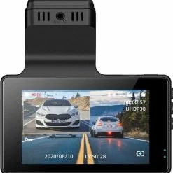 AZDome M63 Pro Dashcam - Ultra 4K Resolutie - Wifi - GPS - Parkeerstand - 64gb Micro SD - 3.0 Inch IPS LCD - Dashcam Voor Auto Met Optionele Achter Camera -AZDome store 550x568