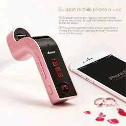 DrPhone FM9 - Bluetooth FM Transmitter - USB Poort ? Bluetooth Carkit ? Handsfree ? Roze 31 DrPhone FM9 - Bluetooth FM Transmitter - USB Poort ? Bluetooth Carkit ? Handsfree ? Roze -AZDome store 550x573