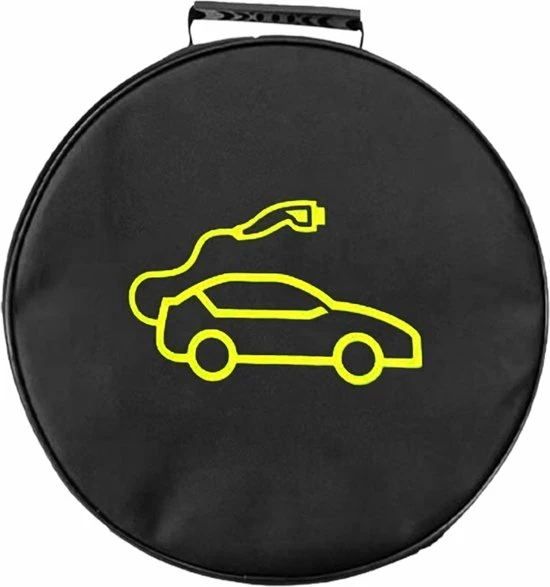 Merkloos Opbergtas Voor Laadkabel Elektrische Auto - Rond 3 Merkloos Opbergtas Voor Laadkabel Elektrische Auto - Rond