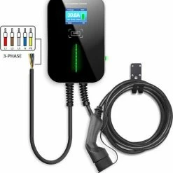 Besen Wallbox | 22 KW | 3 Fase | RFID | Type 2 Laadkabel
